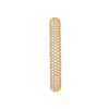 5 Row Diamond Pave Hoop Earrings (1tcw)