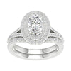 14K 2.25Ct  Lab Grown Diamond Bridal Ring