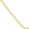 3.90mm Light Open Curb Chain with Lobster Lock