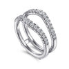14K White Gold Diamond Ring Enhancer