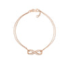 CZ Infinity Adjustable Bracelet