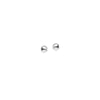 3mm Polished Ball Stud Earrings