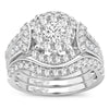 14K  2.00Ct  Diamond  Bridal  Ring