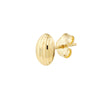D/C Oval Dome Stud Earrings on Post Back