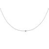Bezel Set Diamond Adjustable Choker
