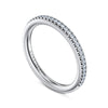 14K White Gold Diamond Matching Wedding Band