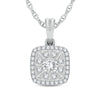 14K 0.25Ct Diamond Pendant