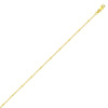 2.0mm D/C Saturn Curb Chain with Lobster Lock