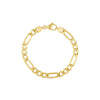7.2mm Light Concave Figaro Chain Pear Shape Lock EndCap