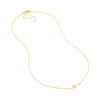 Diamond Thunderbolt Necklace