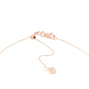 Double Stranded Bead Station Drop Necklace
