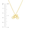 So You Mini Bicycle Adjustable Necklace