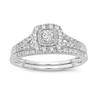 14K WG 0.33CT Diamond Bridal Ring
