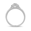 14K WG 0.33CT Diamond Bridal Ring