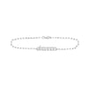 Gothic Nameplate Paper Clip Bracelet
