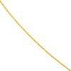 1.15mm Square Wheat Chain with Slider Bead