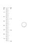 12.35 X 2MM Square Wire Hoop Earrings