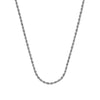 2.15mm D/C Rope Chain with Lobster Lock