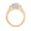 14K YG 2.00CT Diamond Bridal Ring