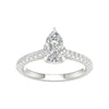 14K 1.25Ct  Certified Lab Grown Diamond Ring ( Igi Certified )