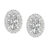 14K 1.15Ct Certified Lab Grown Diamond Earrings ( Igi Certified )