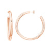 5mm x 60mm Tube Hoop Earrings