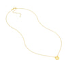 So You Cutout Airplane Mini Disc Adjustable Necklace