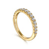 14K Yellow Gold Diamond Wedding Band