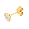 3/8tcw Round Diamond Martini Stud Earrings