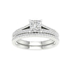 Certified Lab Grown 14K 1.40Ct Diamond Bridal Set