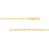 Kid's Paper Clip Chain Bracelet with Disc