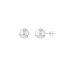 8mm Polished Ball Stud Earrings