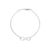 CZ Infinity Adjustable Bracelet