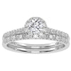 10K 0.38Ct  Certified Lab-Grown Diamond Bridal Set