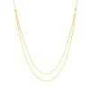 D/C Cable Chain Build Your Own Duet Necklace