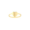Engravable Heart Wire Ring