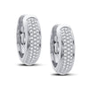 14K 0.23Ct Diamond Earring
