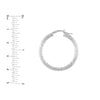 3 X 30 Round Tube Full DC Earrings