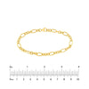 5.75mm Hollow Oval (3+1) Link Chain