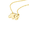 So You Mini Elephant Adj Necklace