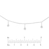 Diamond Bezel Drop Adjustable Choker