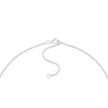 3/8tcw Diamond &amp; Sapphire Bezel Station Necklace