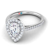 Lab Grown Diamond Halo Engagement Ring