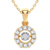 14K 0.25Ct Diamond Pendant