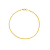 2.0mm Serpentine Chain with Lobster Lock