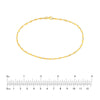 Diamond-Shaped Flat Link Chain