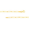 Diamond Paper Clip Necklace