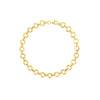 Puffed Round Link Bracelet