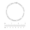 4.7mm Light Concave Figaro Chain Lobster Lock Endcap