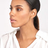 Square Frame Paper Clip Earrings